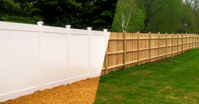 Plastic Fence vs. Wood Fence - The Pros & Cons