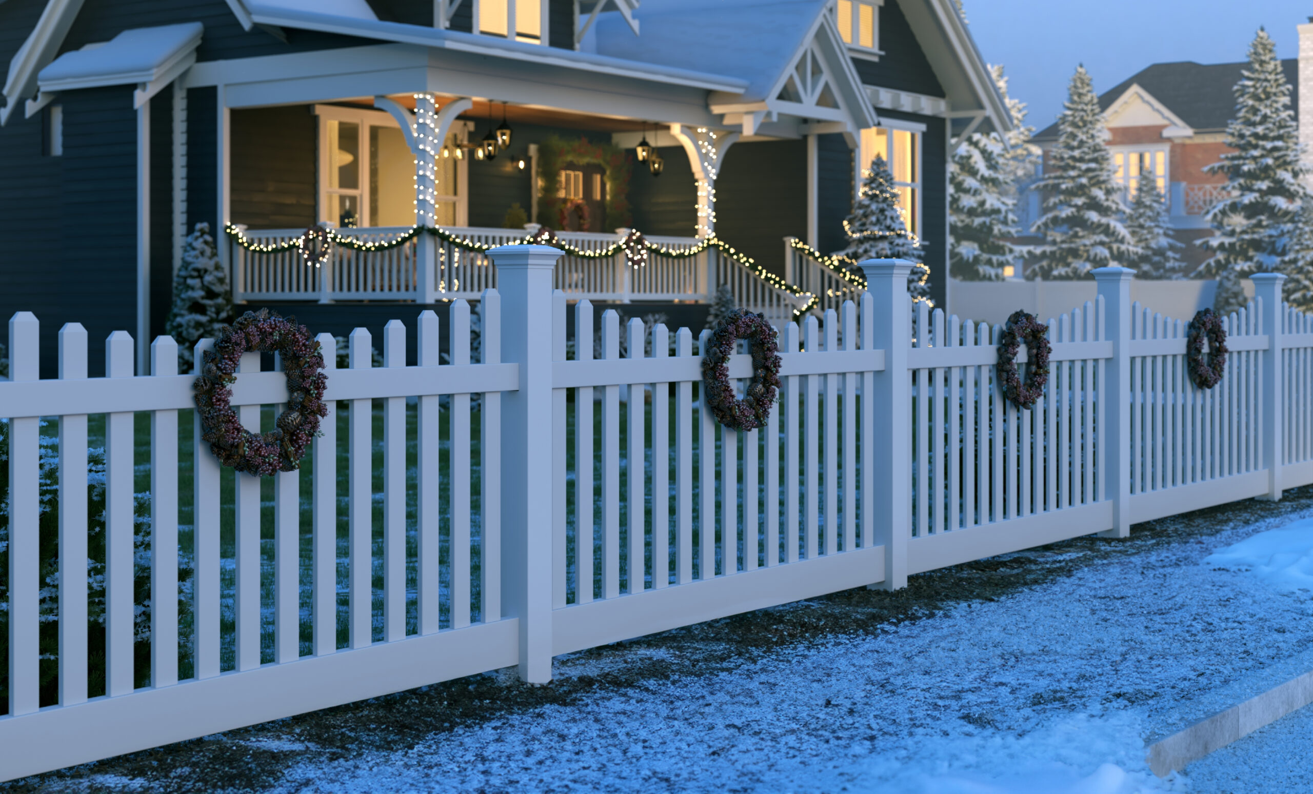 Winter Landscape and Fence Care Tips